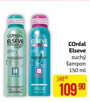 Suchý šampon Elséve L'Oréal