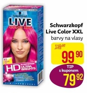 Barva na vlasy Live Color XXL Schwarzkopf