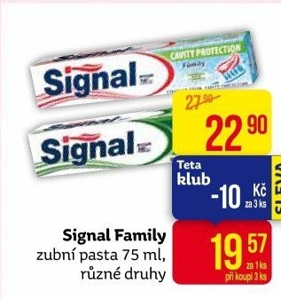 Pasta na zuby Family Signal