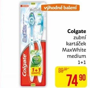 Kartáček na zuby Max White Colgate
