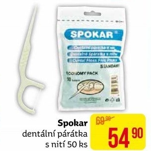 Dentální párátka s nití Spokar
