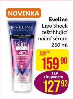 Zeštíhlující noční sérum Lipo Shock Eveline