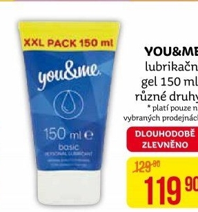 Lubrikační gel You&amp