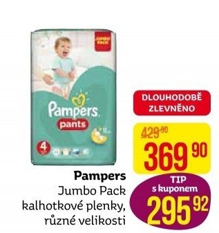 Pleny dětské Pampers