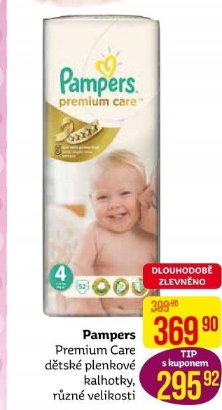 Pleny dětské Pampers Premium Care