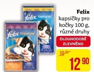 Kapsičky pro kočky Felix Purina