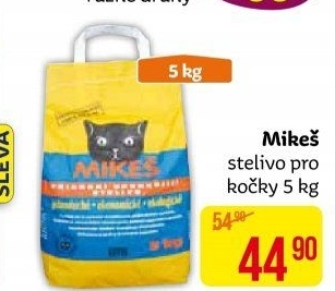 Stelivo pro kočky Mikeš