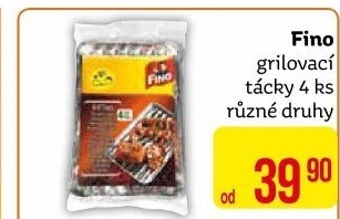 Grilovací tácky Fino