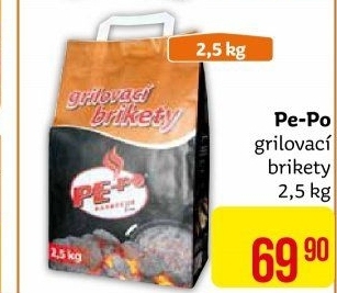 Grilovací brikety Pe-Po