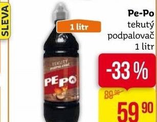 Podpalovač tekutý Pe-Po