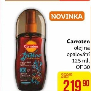 Olej na opalování OF 30 Carroten