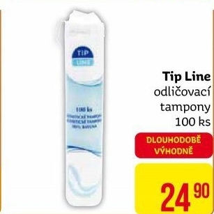 Odličovací tampony Tip Line