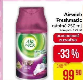 Osvěžovač vzduchu Freshmatic Air Wick - náplň