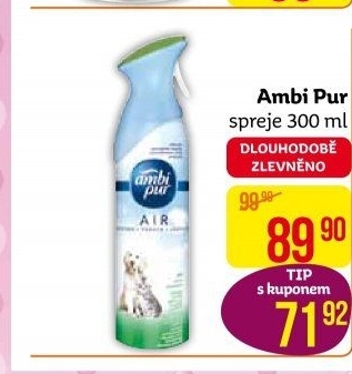 Osvěžovač vzduchu ve spreji Ambi Pur