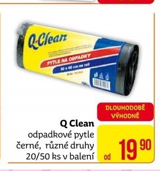 Pytle na odpadky Q Clean