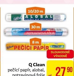 Papír na pečení Q Clean