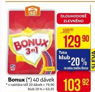 Prací prášek Bonux