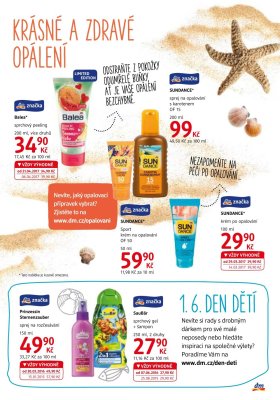 akční leták dm drogerie 24.5.2017-27.6.2017
