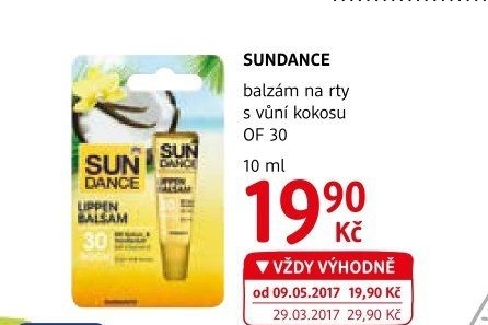 Balzám na rty OF 30 Sundance