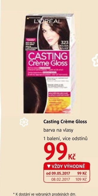 Barva na vlasy Casting Créme Gloss L'oréal