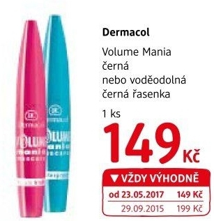Řasenka Volume Mania Dermacol