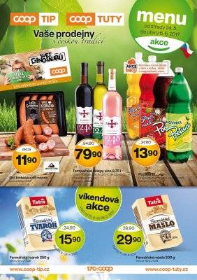 akční leták COOP 24.5.2017-6.6.2017