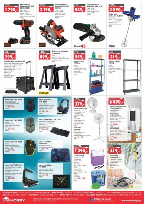 akční leták UNI HOBBY 25.5.2017-7.6.2017
