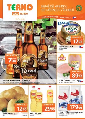 akční leták COOP 31.5.2017-6.6.2017