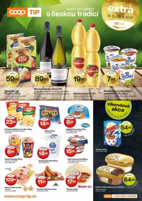 akční leták COOP 31.5.2017-13.6.2017