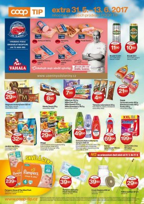 akční leták COOP 31.5.2017-13.6.2017
