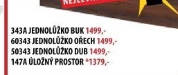 Jednolůžko 343 buk 90x200