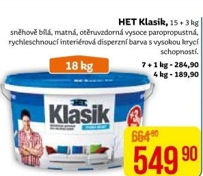 Interiérová barva Het Klasik