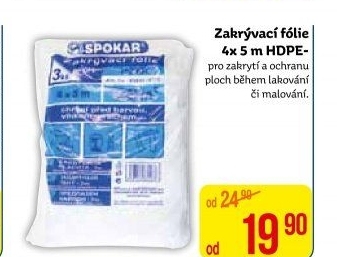 Fólie zakrývací Spokar