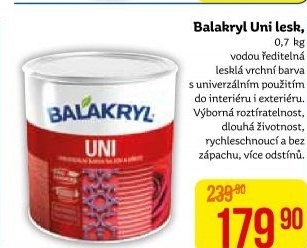 Barva Balakryl UNI lesk