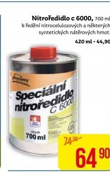 Nitroředidlo C 6000 Severochema