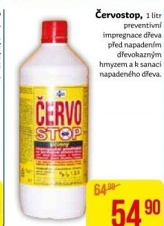 Přípravek k impregnaci dřeva Červostop Hokr