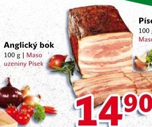Anglický bok Maso uzeniny Písek