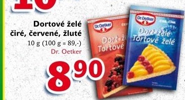Dortové želé Dr.Oetker
