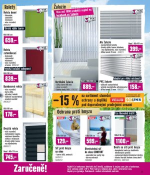 akční leták Hornbach 1.6.2017-27.6.2017