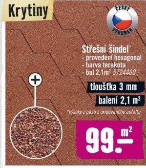 Asfaltový šindel Charvát