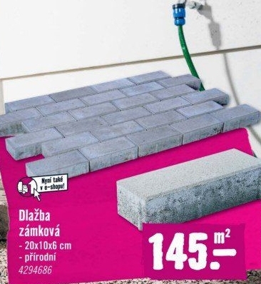 Zámková dlažba