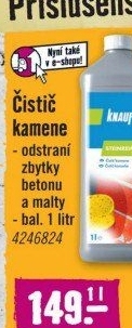 Čistič kamene Knauf