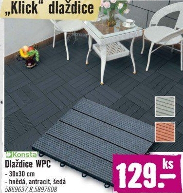 Klick dlaždice Konsta WPC
