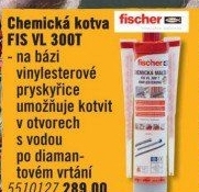 Chemická kotva Fischer FIS V 300T