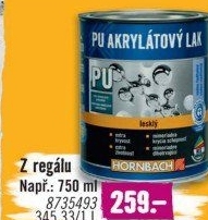 Akrylátový lak Hornbach