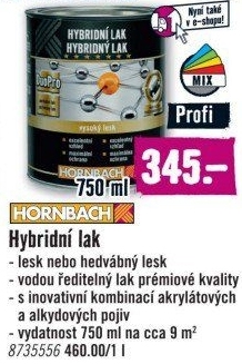 Hybridní lak Hornbach