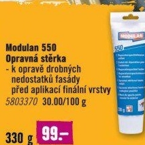 Opravná stěrka Modulan