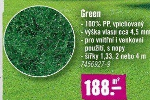 Koberec umělá tráva