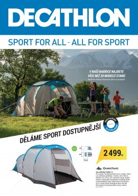 akční leták Decathlon 3.6.2017-31.7.2017