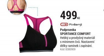 PODPRSENKASPORTANCECOMFORTČERNÁ
